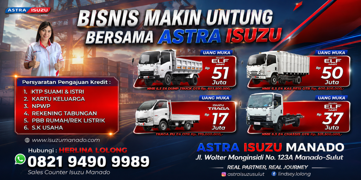 PROMO TERBARU ISUZU MANADO