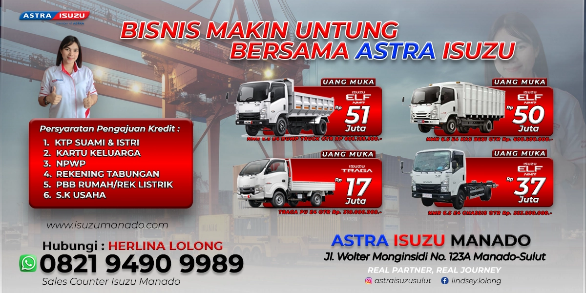 PROMO TERBARU ISUZU MANADO